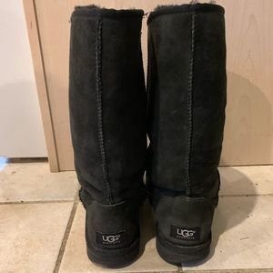 Tall Black UGGS Size 7